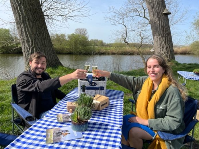 Een Leiepicknick in Astene? Ideaal voor moederdag.