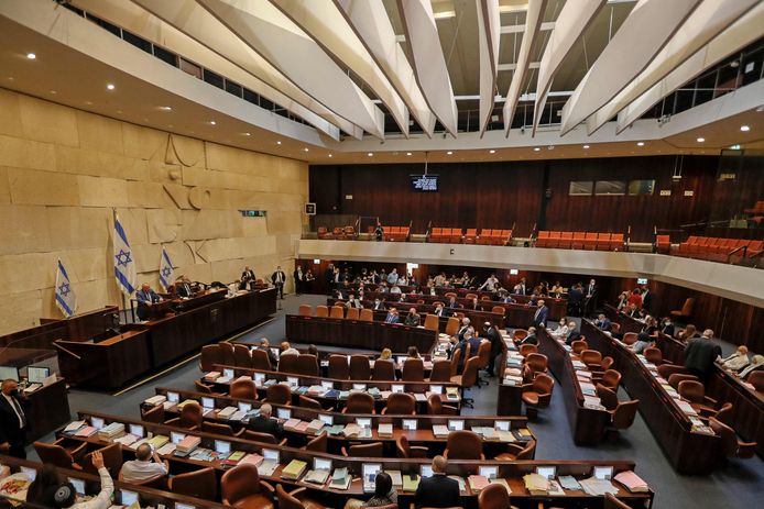 De Knesset, het Israëlische parlement.