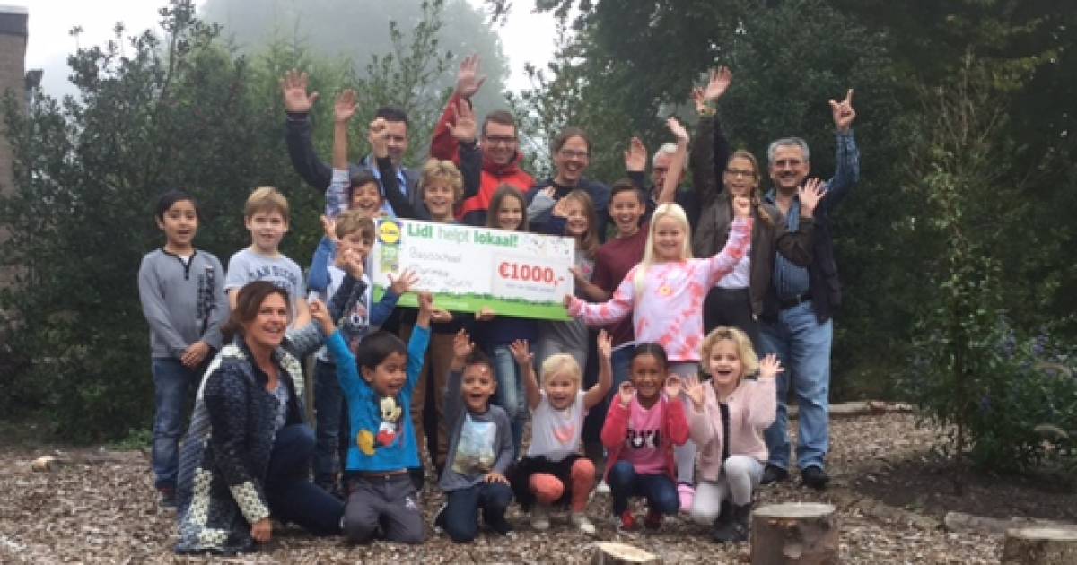 Marimba Uden krijgt van Lidl 1.000 euro voor schooltuin Oss e.o. bd.nl