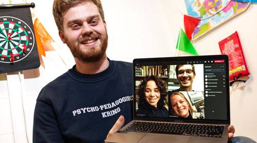 Van een virtueel café tot gratis online kooklessen: deze studenten sleuren hun collega’s uit het diepe coronadal