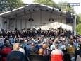 Het optreden van de Marinierskapel in Babberich.