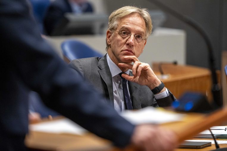 Minister Dijkgraaf (Onderwijs). Beeld ANP