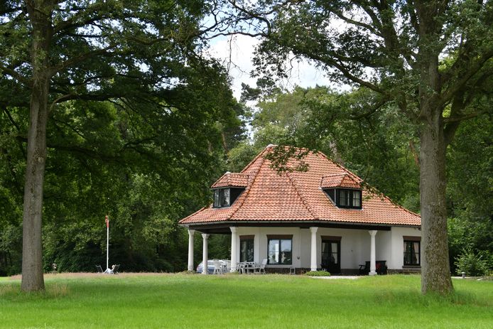 Het jachthuis op het landgoed Schultenwolde, nabij Tubbergen.