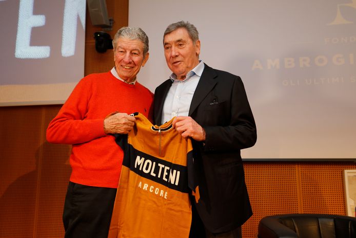 Felice Gimondi en Eddy Merckx.
