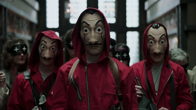 La casa de papel Beeld Netflix