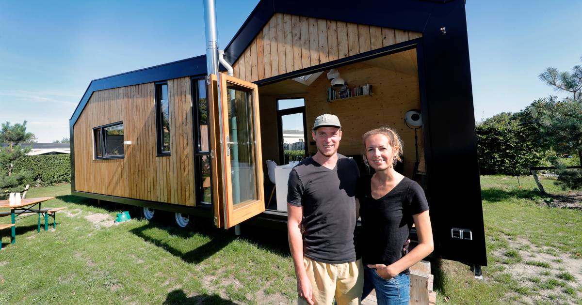 ‘De eenvoud van een tiny house is mooi. We gaan terug naar de basis