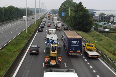 Half uur file op E40 richting Leuven door ongeval ter hoogte van Haasrode