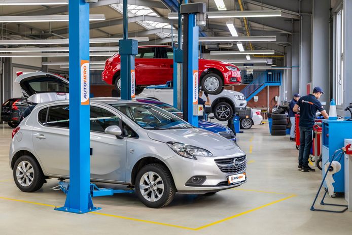 Renovatiecentrum van Autohero.