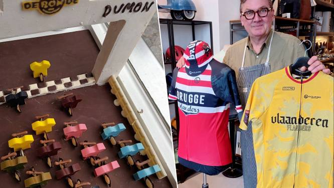 REPORTAGE. De Ronde in de etalage van Brugse winkels: “Amerikanen, Engelsen en Australiërs zijn gek op de truitjes”  
