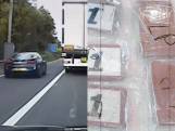 Drugsdealers betrapt nadat ze politiewagen inhalen op de snelweg