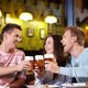 Alleen smaak van bier veroorzaakt al geluksgevoel