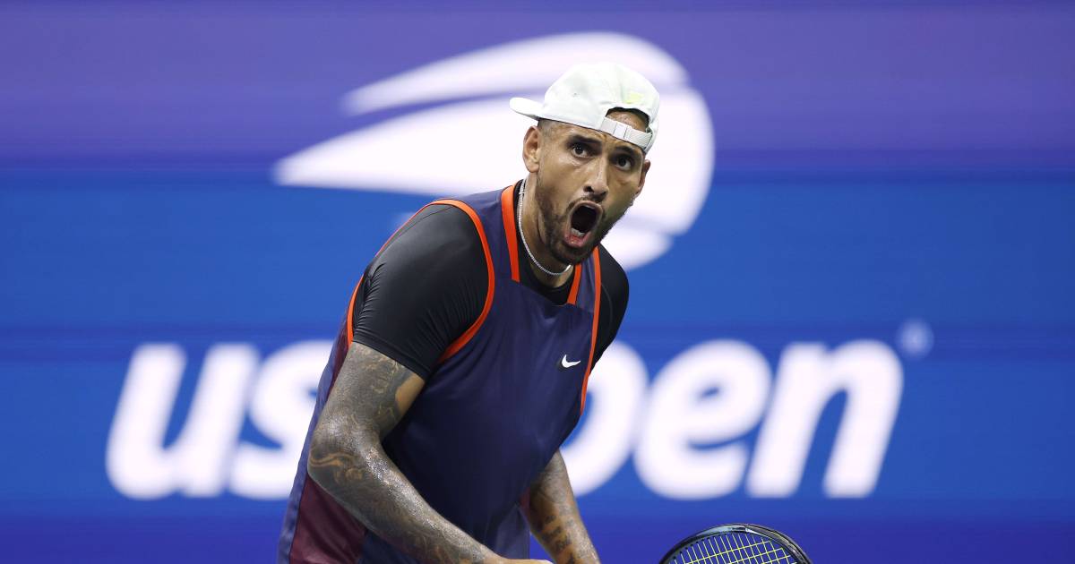 Nick Kyrgios stunt tegen titelverdediger Daniil Medvedev: ‘Als hij zo blijft spelen, kan hij US Open winnen’