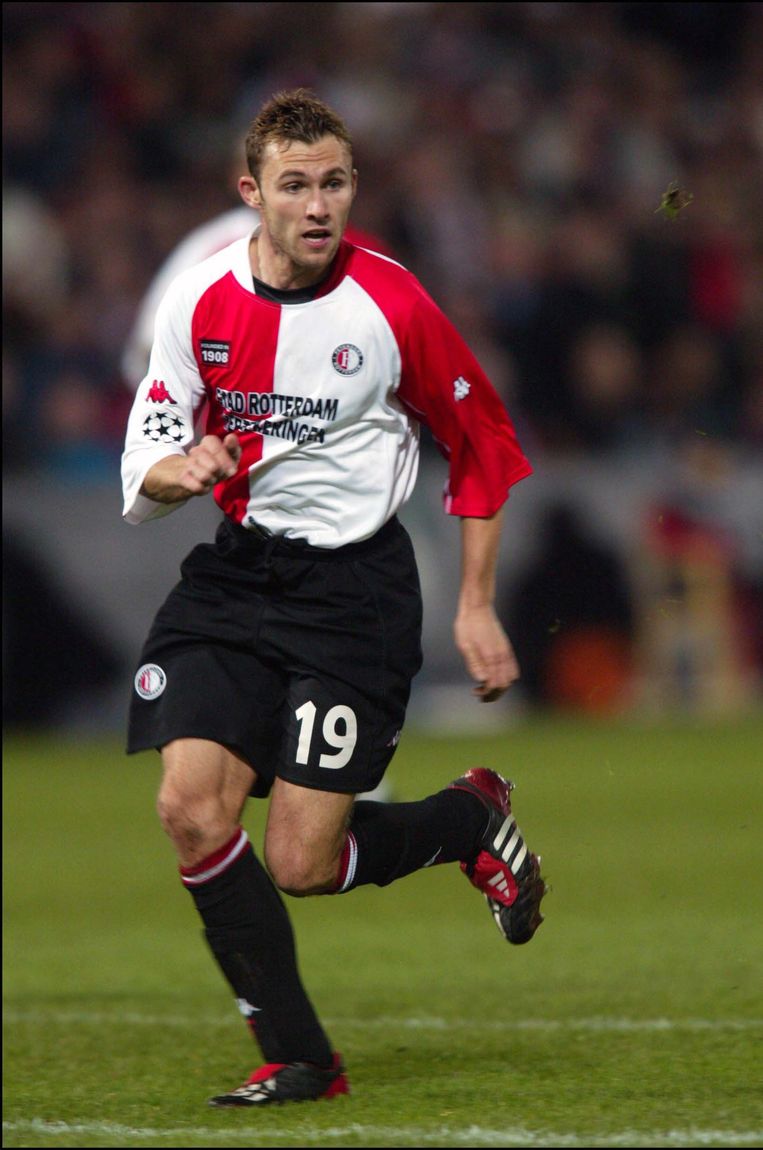 Thomas Buffel: ‘Net als Jelle denk ik soms: ik had langer moeten blijven. Ik kon uitgroeien tot een Feyenoord-icoon.’ Beeld Photo News