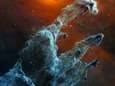 James Webb-telescoop maakt nieuw spookachtig beeld van ‘Zuilen van de Schepping’