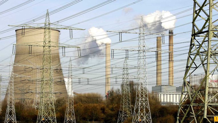 Kolencentrale in Geertruidenberg. Beeld anp