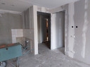 De appartementen worden in februari opgeleverd.