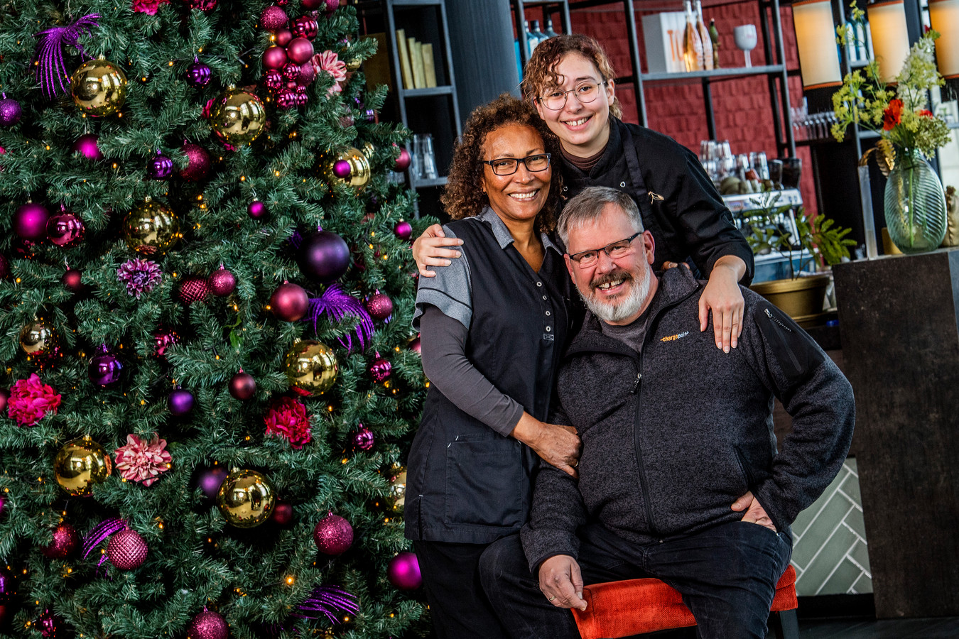 Deze hele familie werkt met kerst, óók vader Kor ‘We komen gewoon op