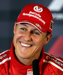 Schumacher tijdens het 'Ferrari-tijdperk'. Hij werd liefst vijfmaal wereldkampioen met de Italiaanse renstal.