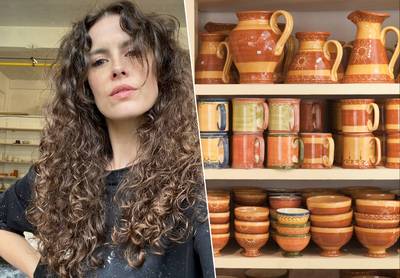 ‘Dertigers’-actrice Carmen Rafaelle Lauwers opent eigen keramiekatelier in Antwerpen