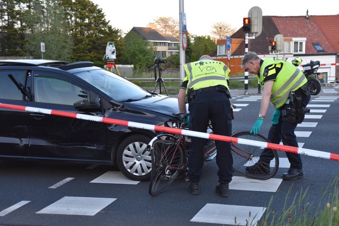 De politie doet onderzoek.