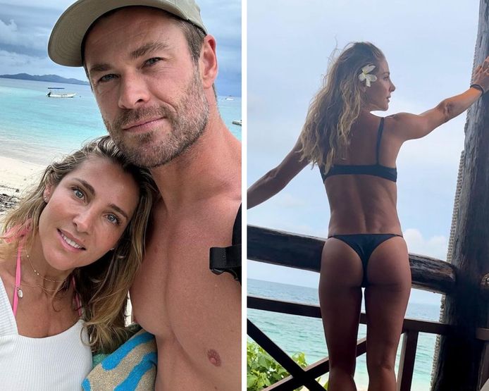 Elsa Pataky et Chris Hemsworth ont partagé des photos de leurs vacances en famille aux îles Fidji.