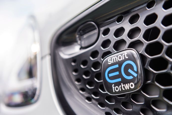 De Smart EQ Fortwo is in Nederland louter elektrisch leverbaar
