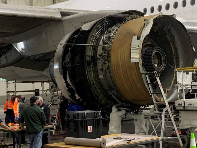 Schade aan motor Boeing 777 in Colorado wijst op metaalmoeheid