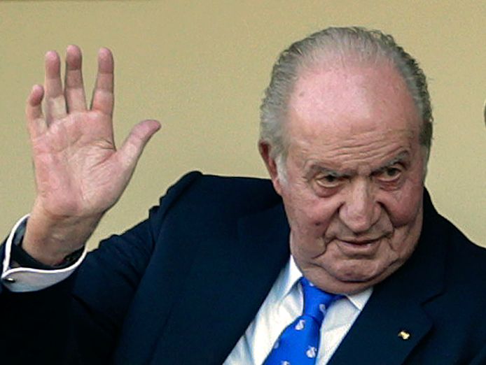 De voormalige koning van Spanje Juan Carlos I in 2019.