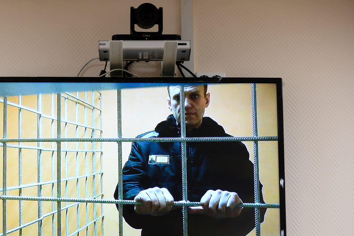 Poetincriticus Navalny na jaar in Russische