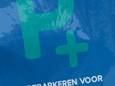 In Wetteren wordt deze sticker gebruikt.