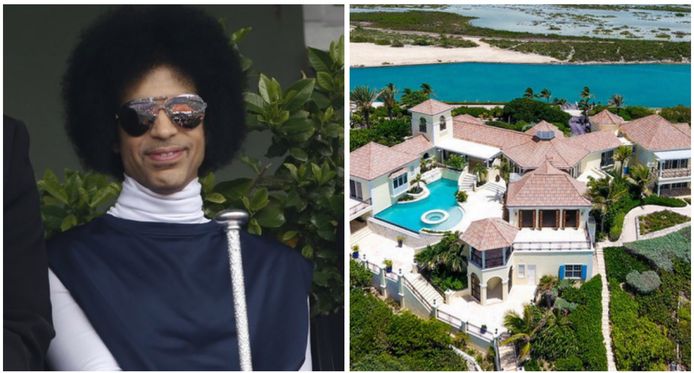 Deze villa van Prince gaat onder de hamer.