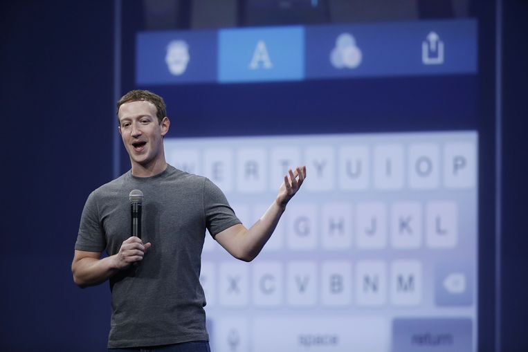 Mark Zuckerberg Beeld ap