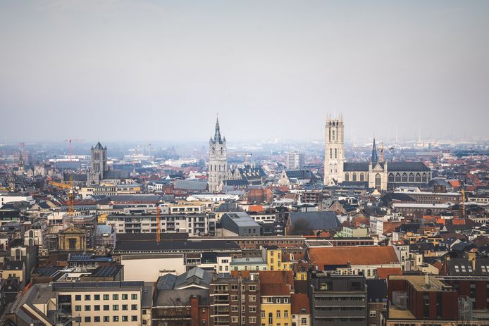 Gent demorgen web-upload dnr luchtfoto skyline
