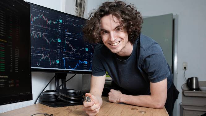 Jonge belegger Aldrik (19): “Vorig jaar had ik bijna 10.000 euro, maar het meeste verdween voor mijn ogen door de bitcoincrash”