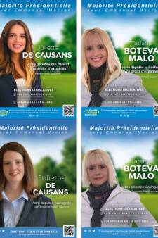 Des tracts électoraux retouchés? Des candidates françaises accusées d’avoir abusé de Photoshop