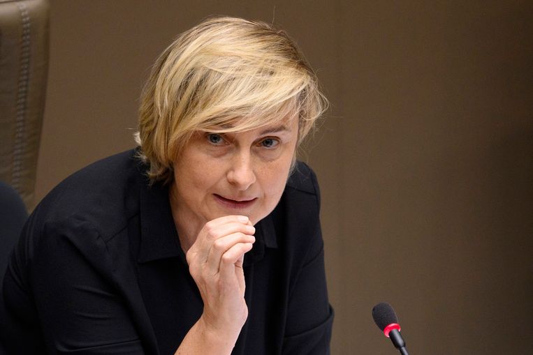 Vlaams minister van Werk Hilde Crevits (CD&V). Beeld Photo News