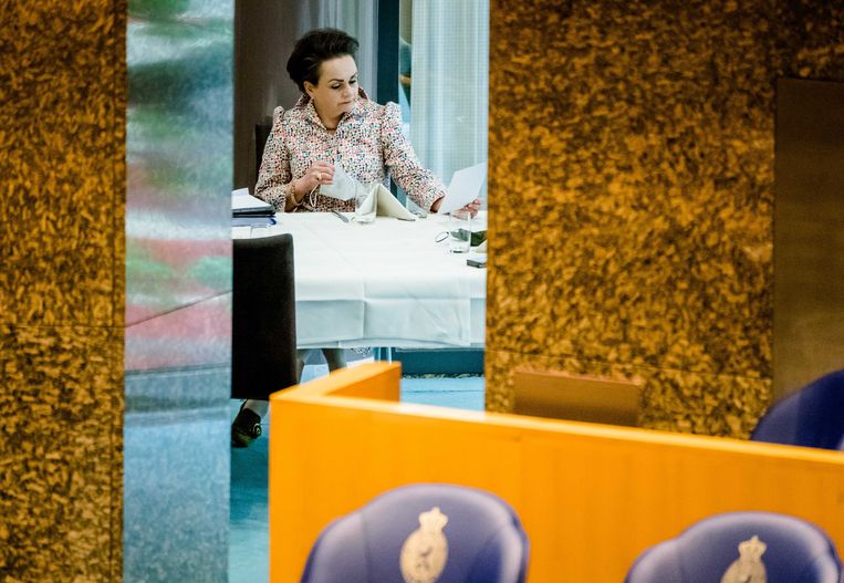 Demissionair staatssecretaris Alexandra van Huffelen (Toeslagen) Beeld ANP