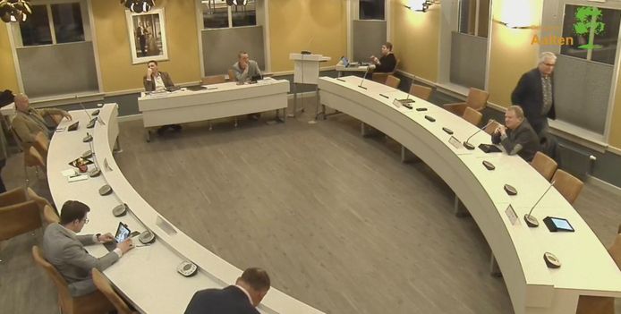 De uitgedunde gemeenteraad van Aalten.