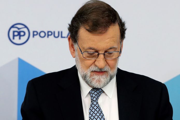 Mariano Rajoy stopt nu ook als partijleider van de PP.