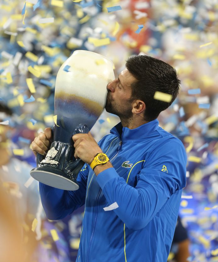 In Cincinnati kwam de naam van Djokovic een derde keer op de erelijst. Hij won het hardcourttoernooi in Ohio ook in 2018 en 2020.