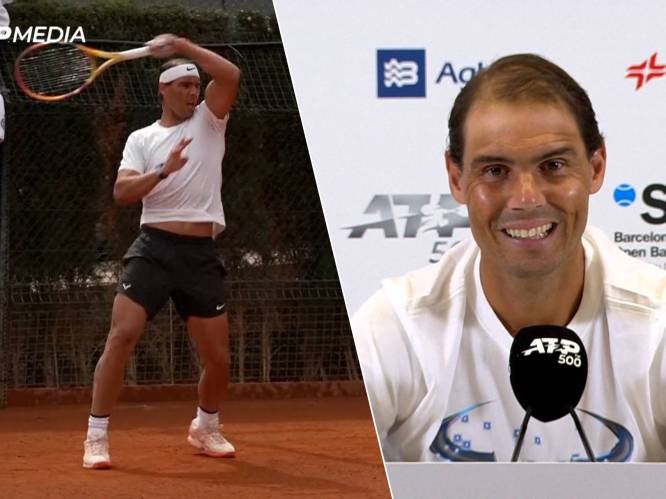 “Ik geniet van elk moment op het terrein”: Rafael Nadal maakt comeback op de Barcelona Open