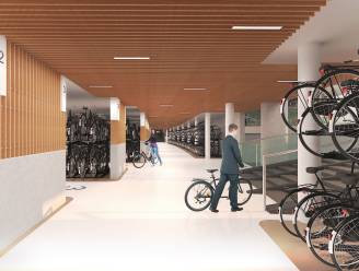 Zo komt de nieuwe fietsenstalling onder Amersfoort Centraal er uit te zien: rij zo de hal in en er is altijd plek