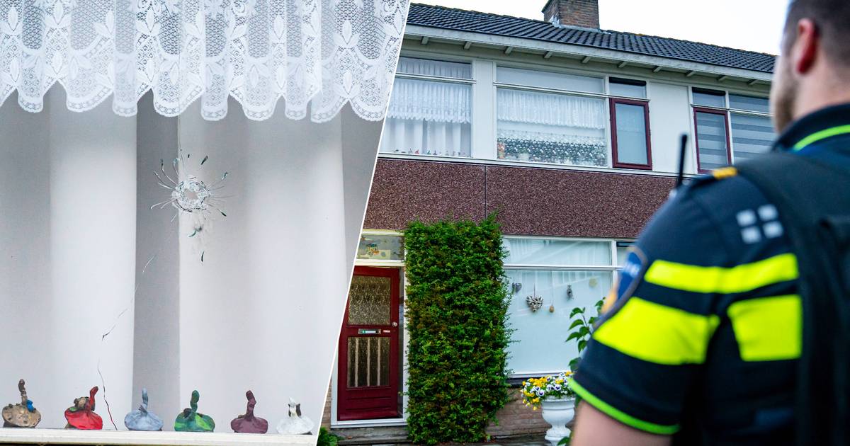 Twee bewoners schrikken wakker als er kogels in hun woning belanden na schietpartij