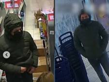 Politie geeft beelden vrij van jonge overvaller die Kruidvat-medewerker bedreigde