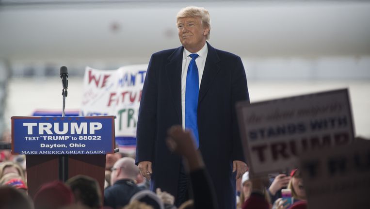 Donald Trump Beeld Getty Images