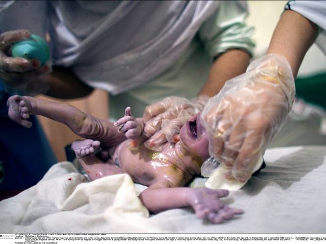 VN: "Dagelijks sterven wereldwijd nog 7.000 pasgeboren kinderen"