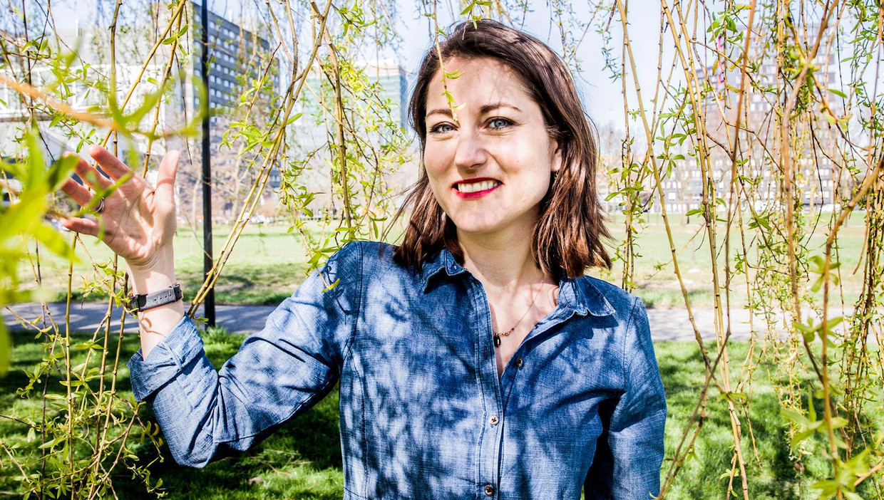 Belle Derks: `Je ziet steeds meer signalen dat het masculiene systeem moet veranderen.' Beeld Aurélie Geurts
