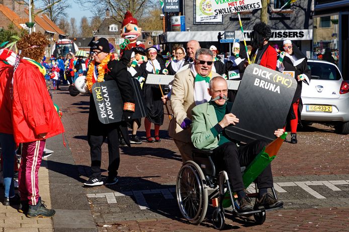 Carnavalsoptocht in Schijndel.