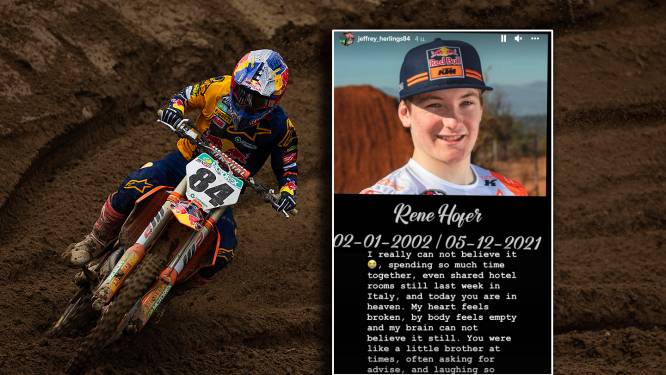 Jeffrey Herlings rouwt om bij lawine omgekomen kamergenoot: ‘Je was als een kleine broer’