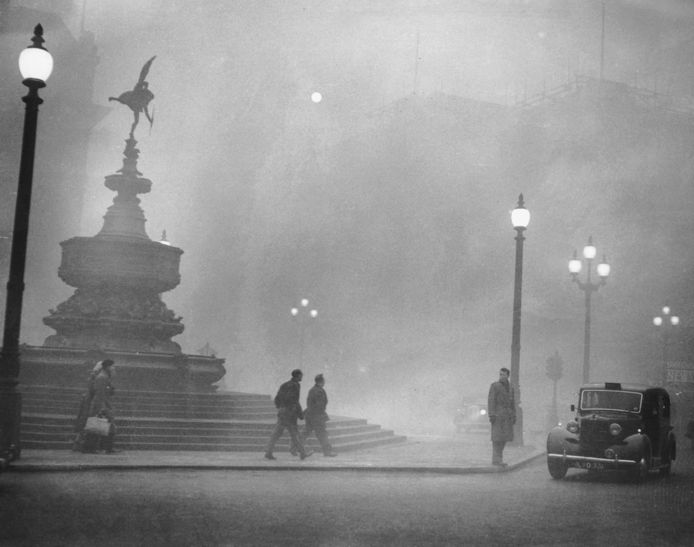 In 1952 was Londen in de greep van hardnekkige smog